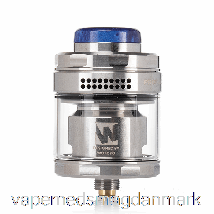 Vape Uden Nikotin Wotofo Profil X 28mm Rta Rustfrit Stål